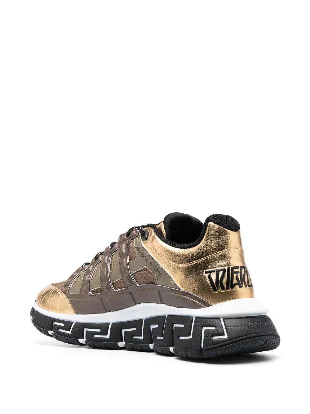 Versace Trigreca Allover-print sneakers - SleekGait