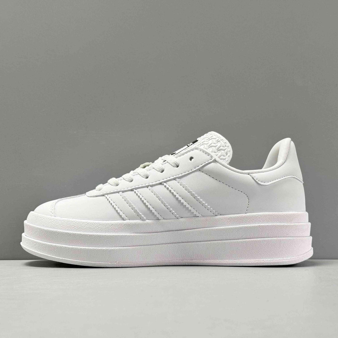 Adidas Originals Gazelle Bold 'Triple White' - SleekGait