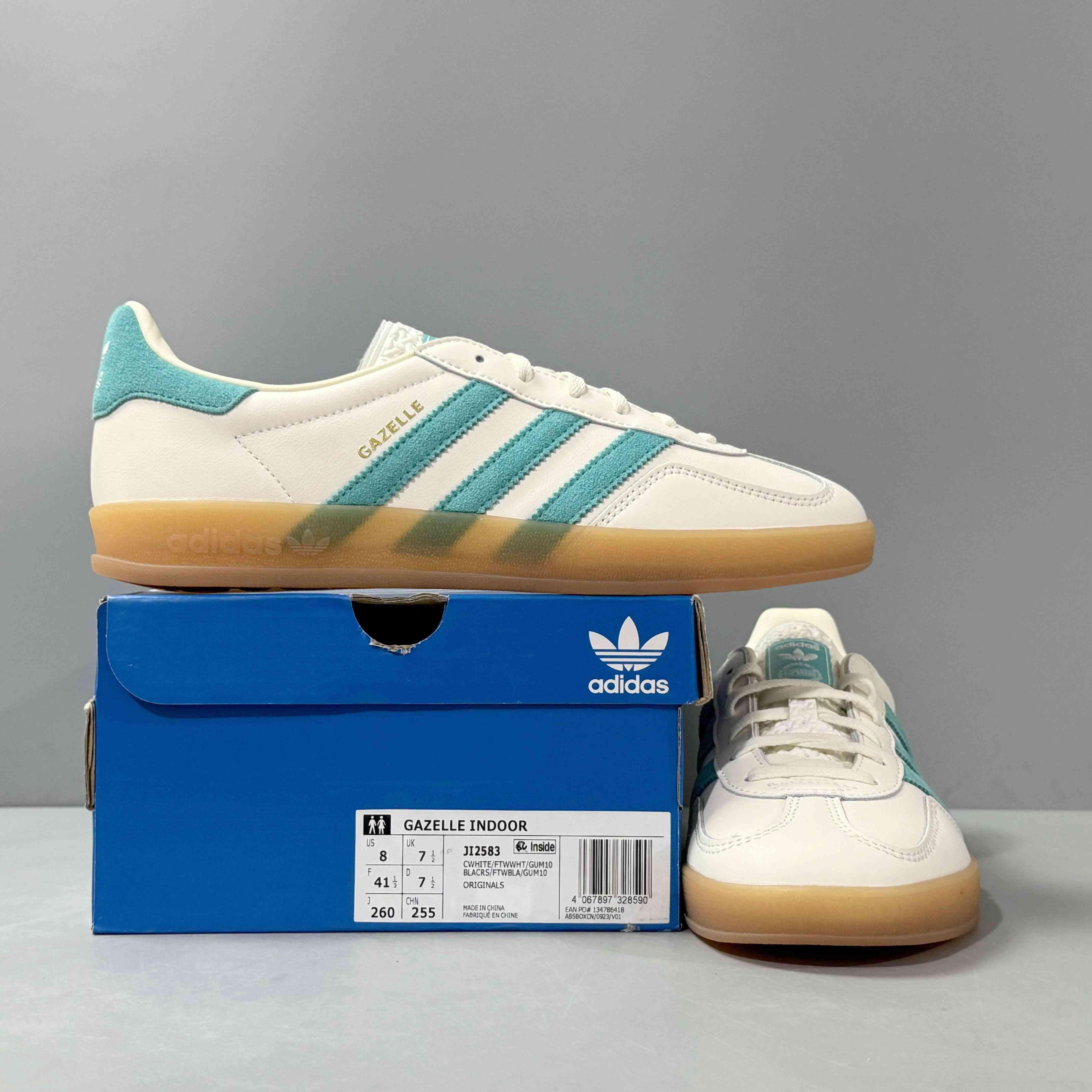 Adidas Originals Gazelle Indoor 'Chalk Turquoise' - SleekGait
