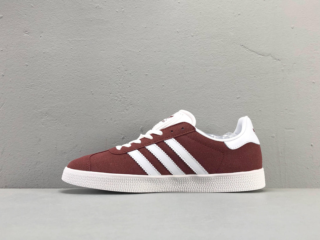 Adidas Originals Gazelle Indoor 'Collegiate Burgundy White' - SleekGait