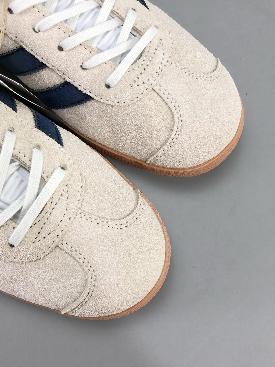 Adidas Originals Gazelle Indoor 'Beige Dark Blue Collegiate Burgundy' - SleekGait