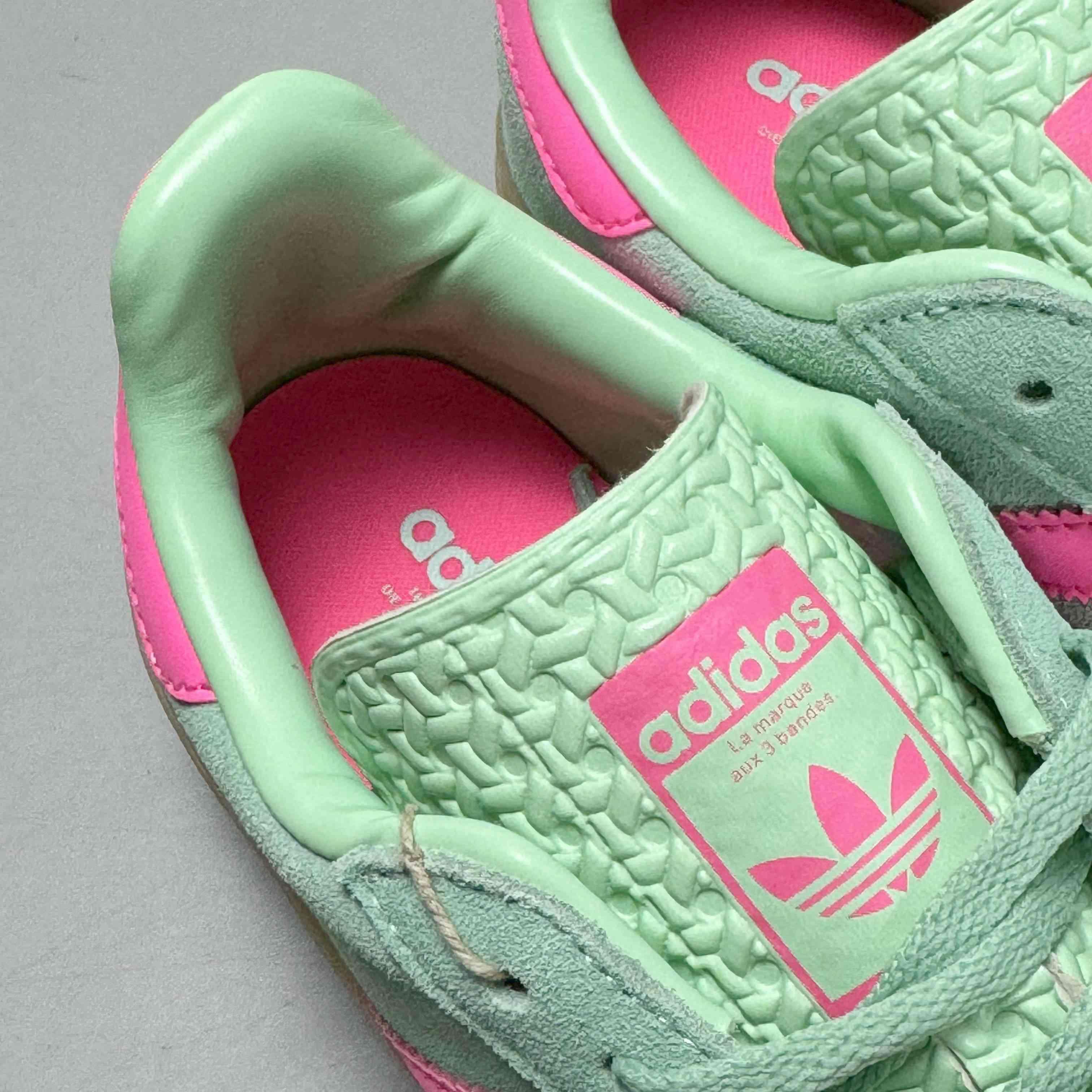Adidas Originals Gazelle Bold 'Pulse Mint Screaming Pink' - SleekGait