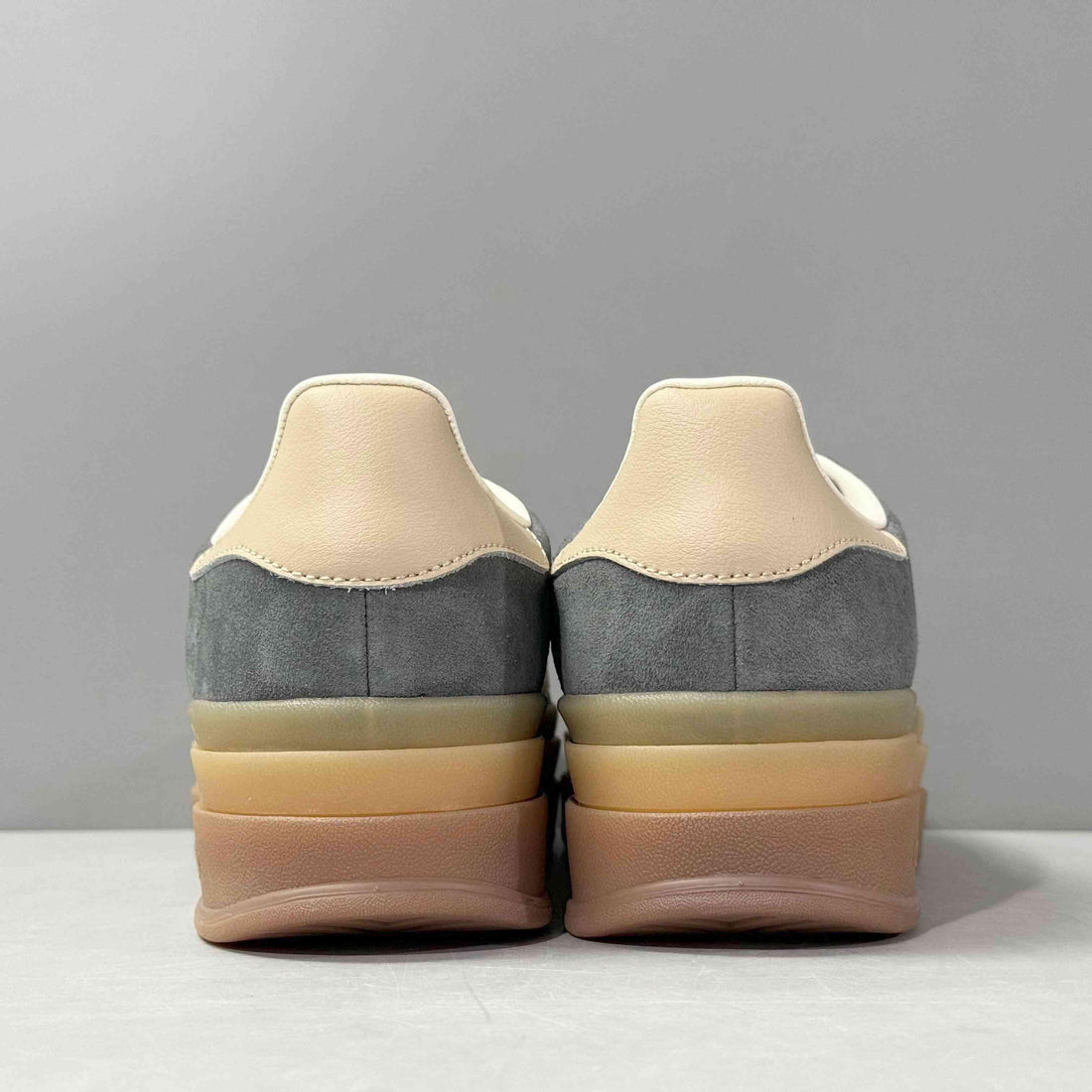 Adidas Originals Gazelle Bold 'Grey Magic Beige Gum' - SleekGait