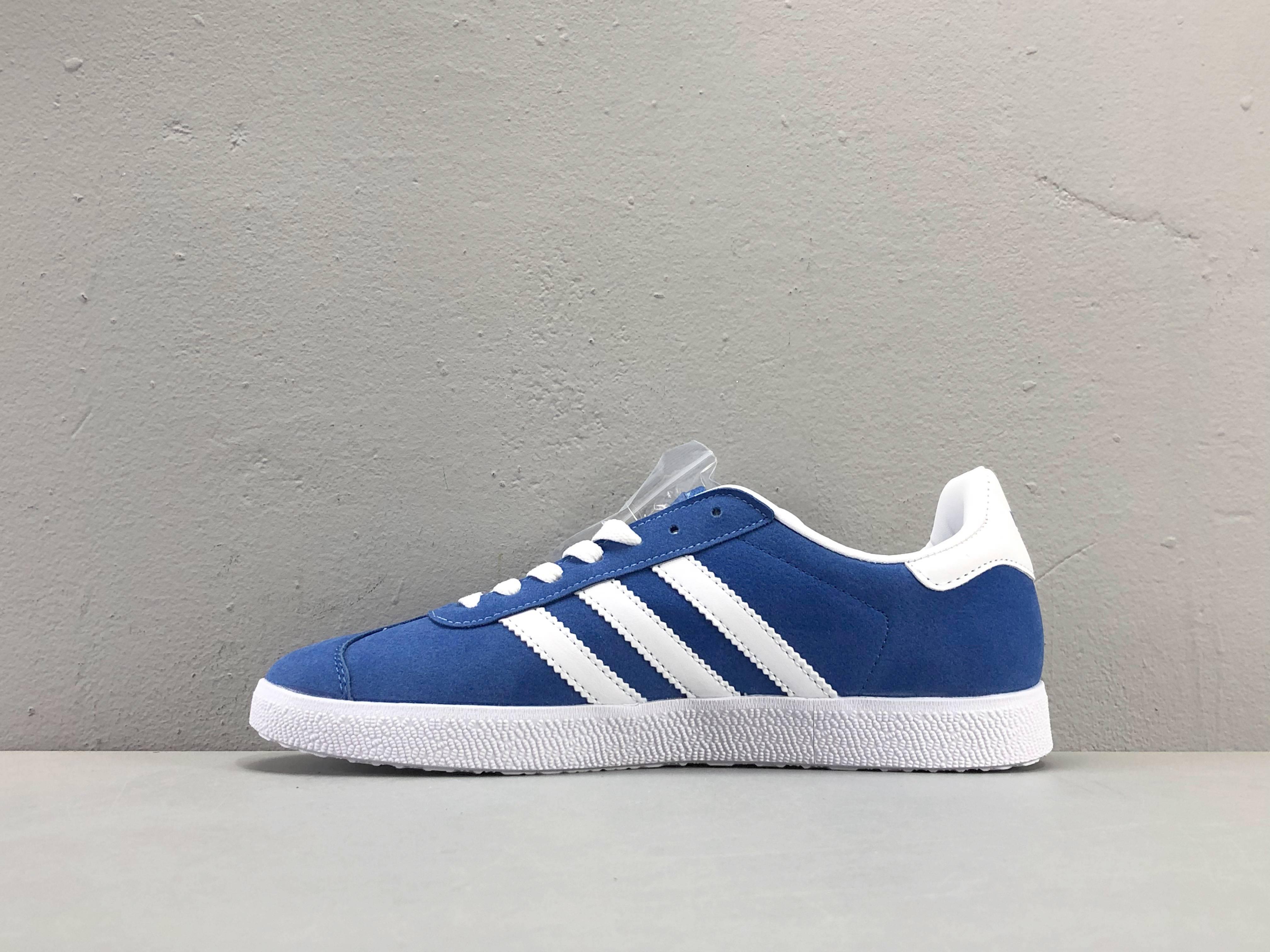 Adidas Originals Gazelle Indoor 'Blue Cloud White Gold Metallic' - SleekGait