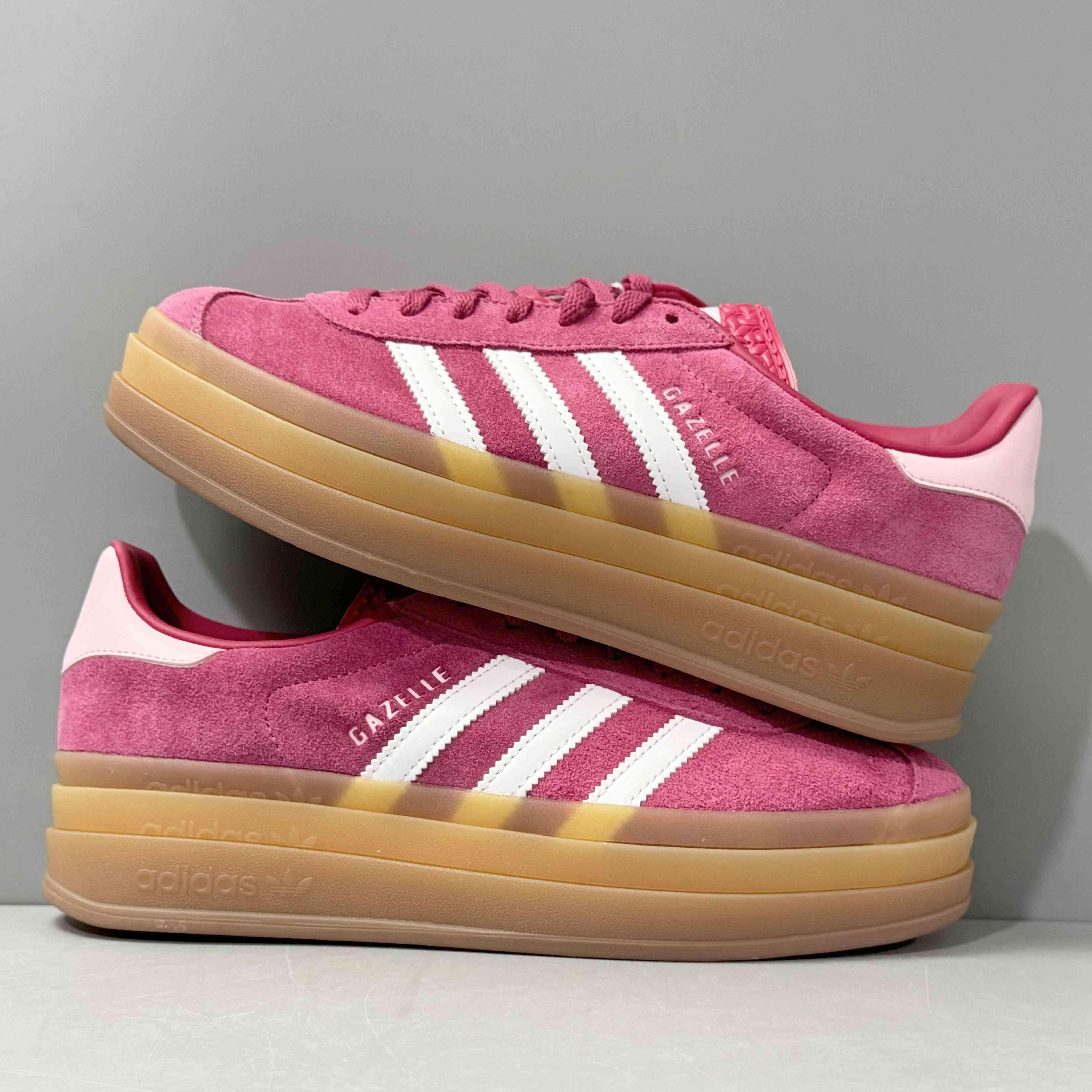 Adidas Originals Gazelle Bold 'Wild Pink' - SleekGait
