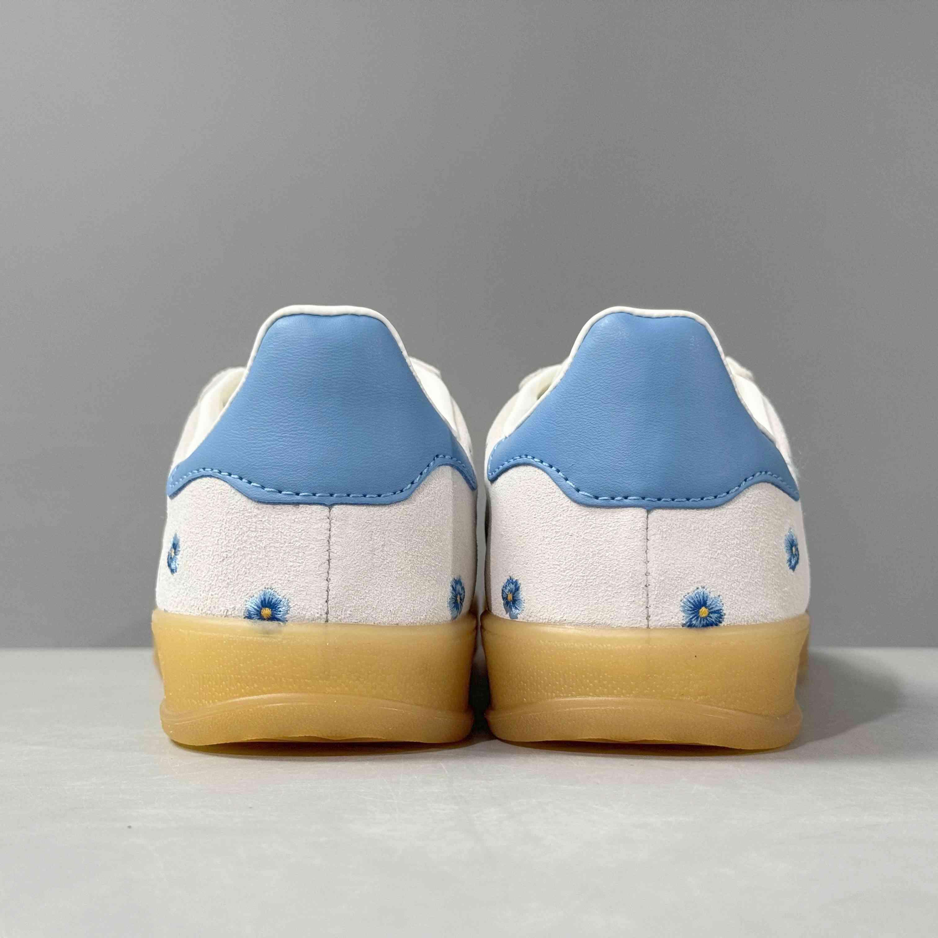 Adidas Originals Gazelle Indoor 'Light Blue Floral' - SleekGait