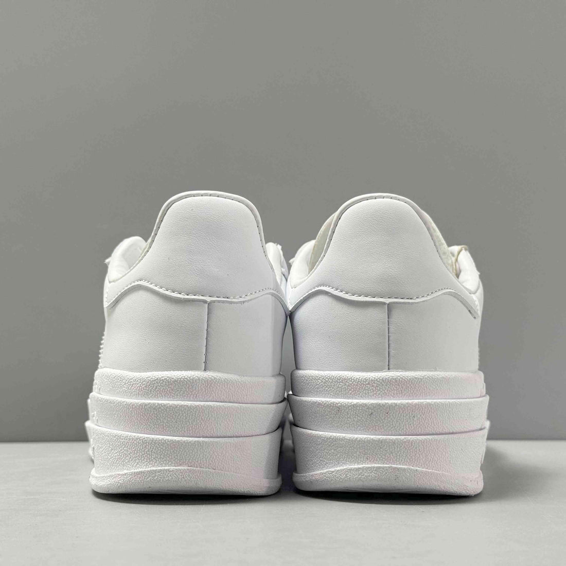 Adidas Originals Gazelle Bold 'Triple White' - SleekGait