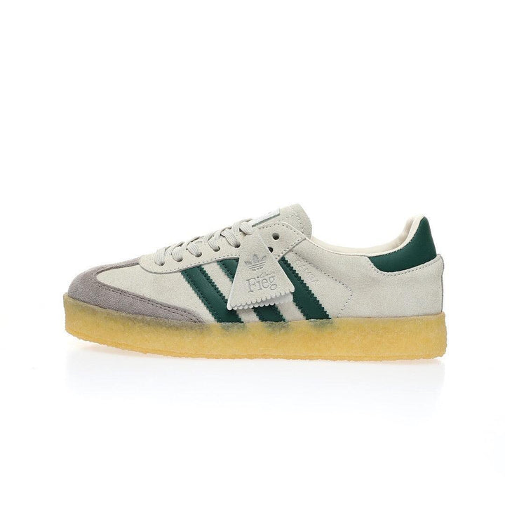 Adidas Originals Clarks 8th Street Samba By Ronnie Fieg Chalk 'White Green' - SleekGait
