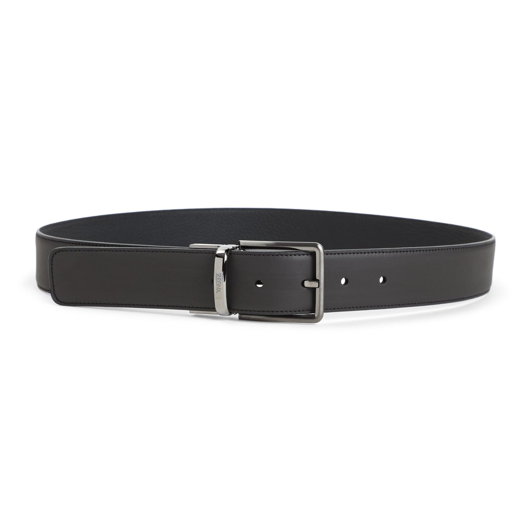 ZEGNA Premium Bovine Leather Belt - 3.5 cm - SleekGait