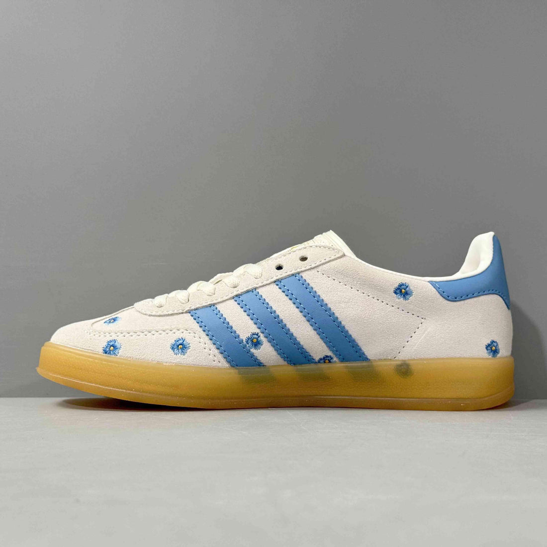 Adidas Originals Gazelle Indoor 'Light Blue Floral' - SleekGait