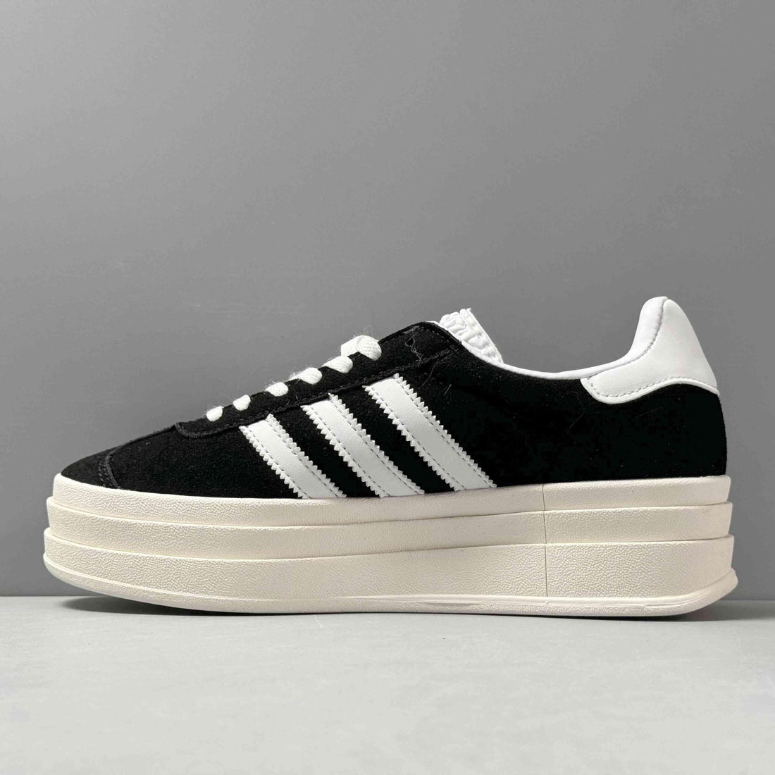 Adidas Originals Gazelle Bold 'Core Black White' - SleekGait