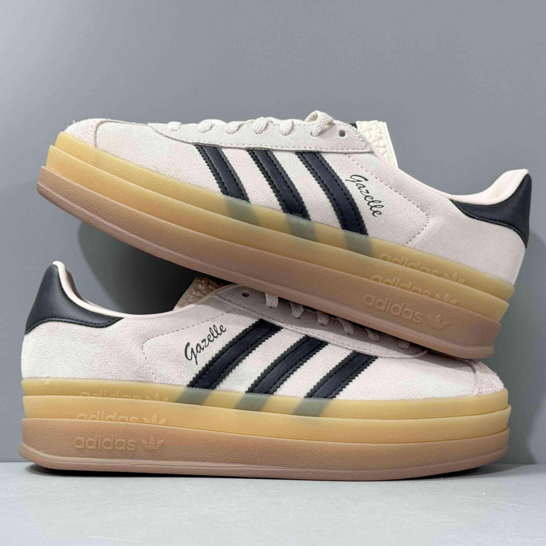 Adidas Originals Gazelle Bold 'Wonder Quartz Black Gum' - SleekGait