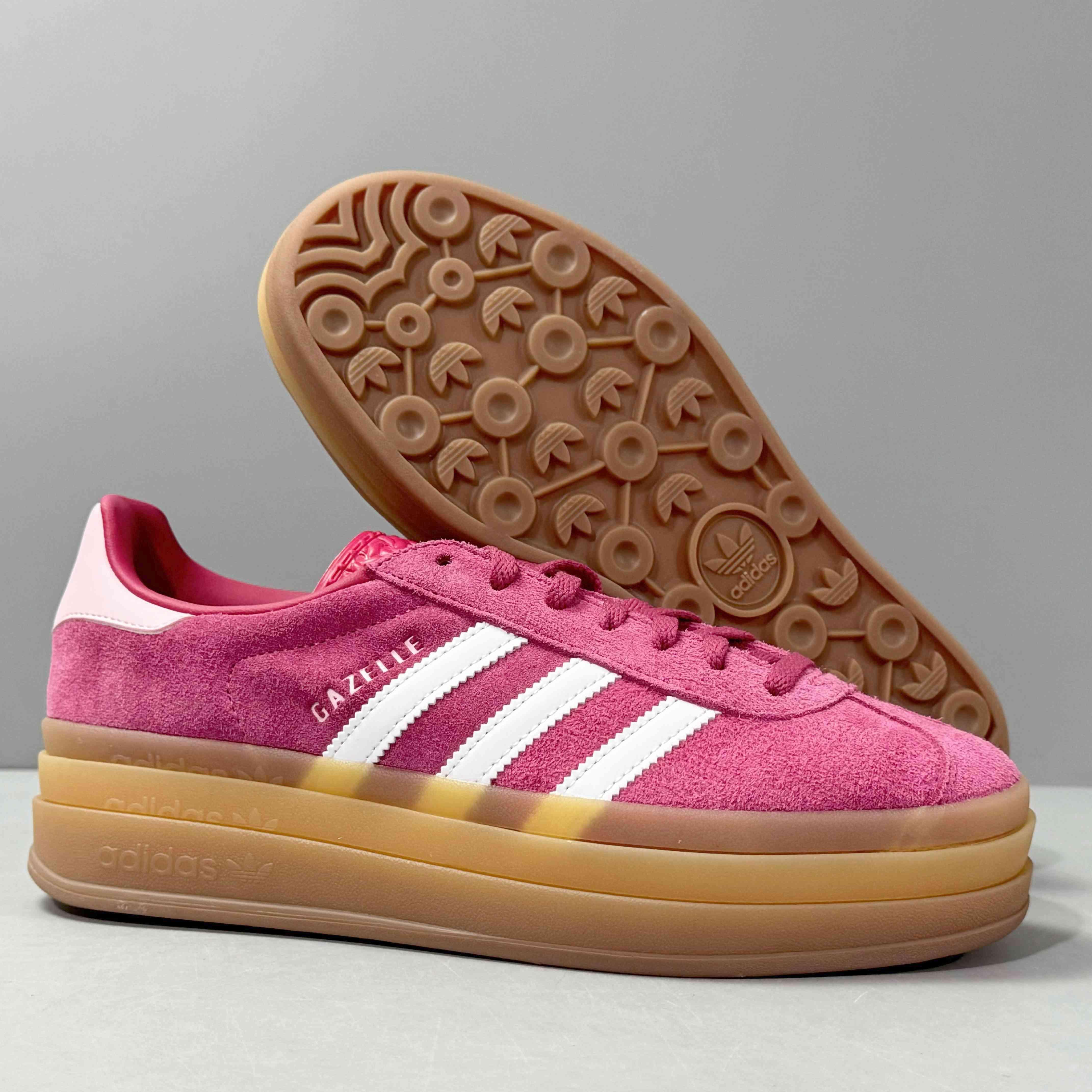 Adidas Originals Gazelle Bold 'Wild Pink' - SleekGait