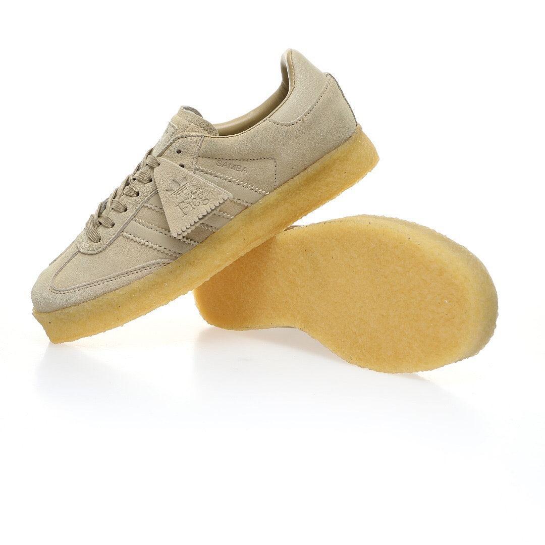 Adidas Originals Clarks 8th Street Samba By Ronnie Fieg Chalk 'Savannah' - SleekGait