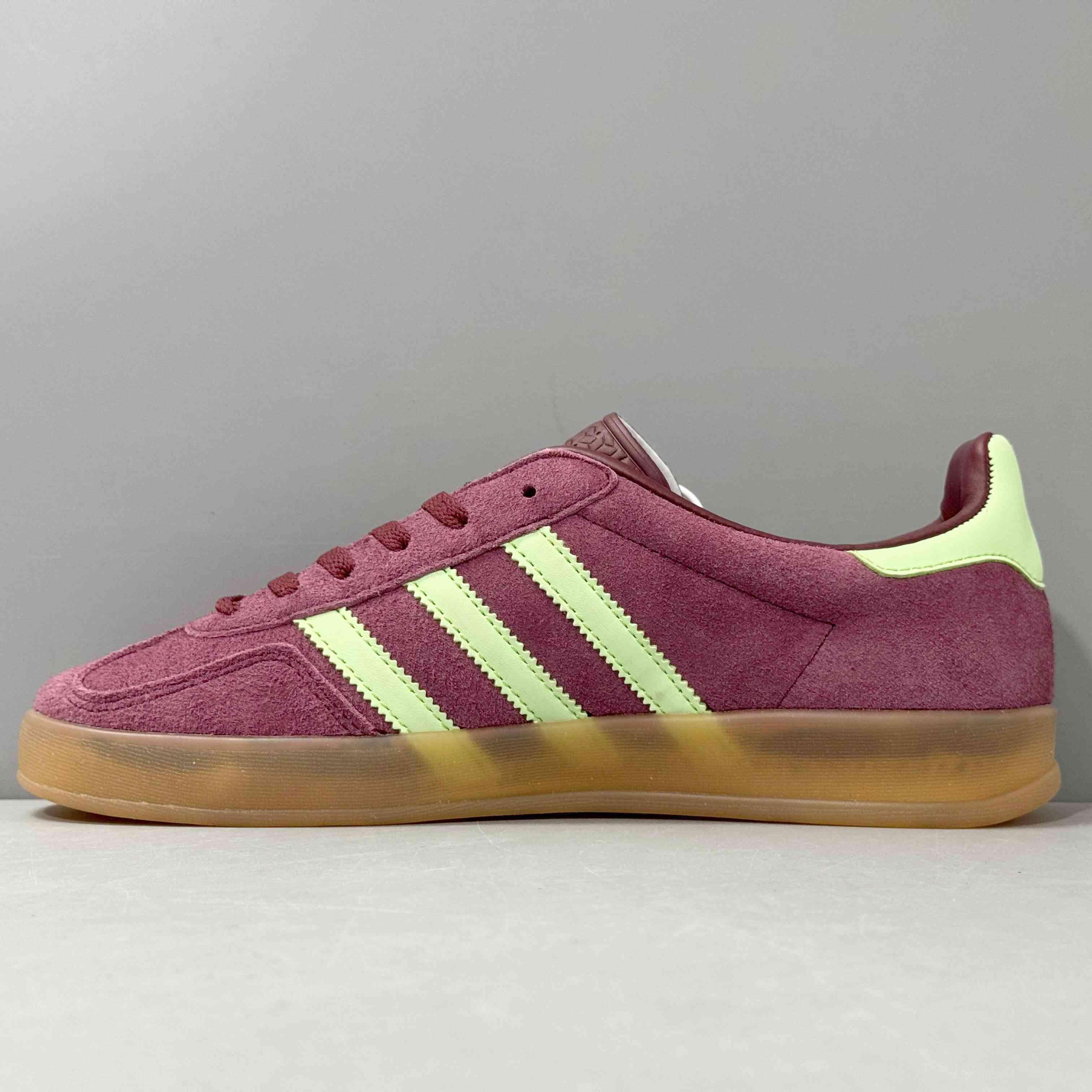 Adidas Originals Gazelle Indoor 'Shadow Red Semi Spark Green' - SleekGait