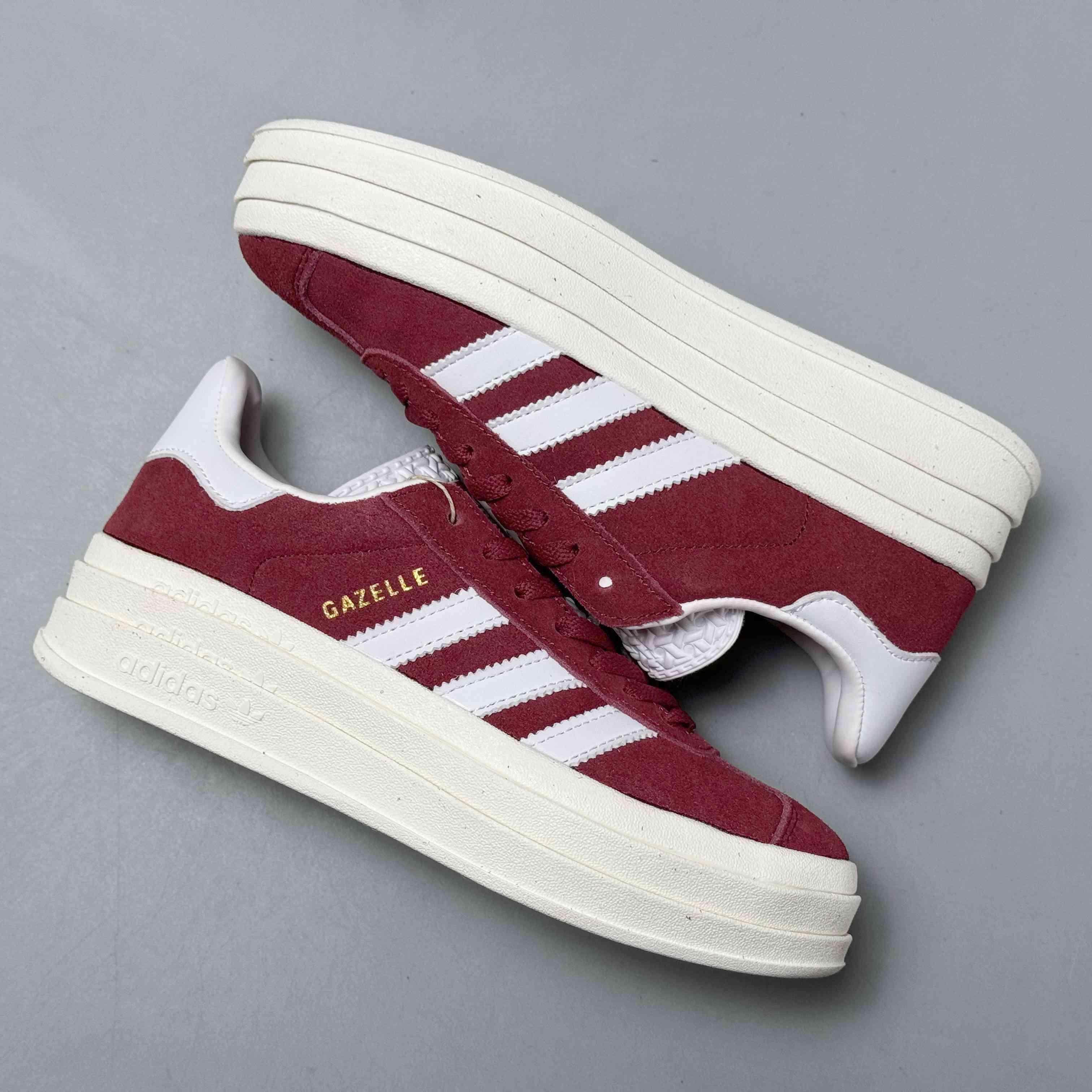 Adidas Originals Gazelle Bold 'Shadow Red' - SleekGait