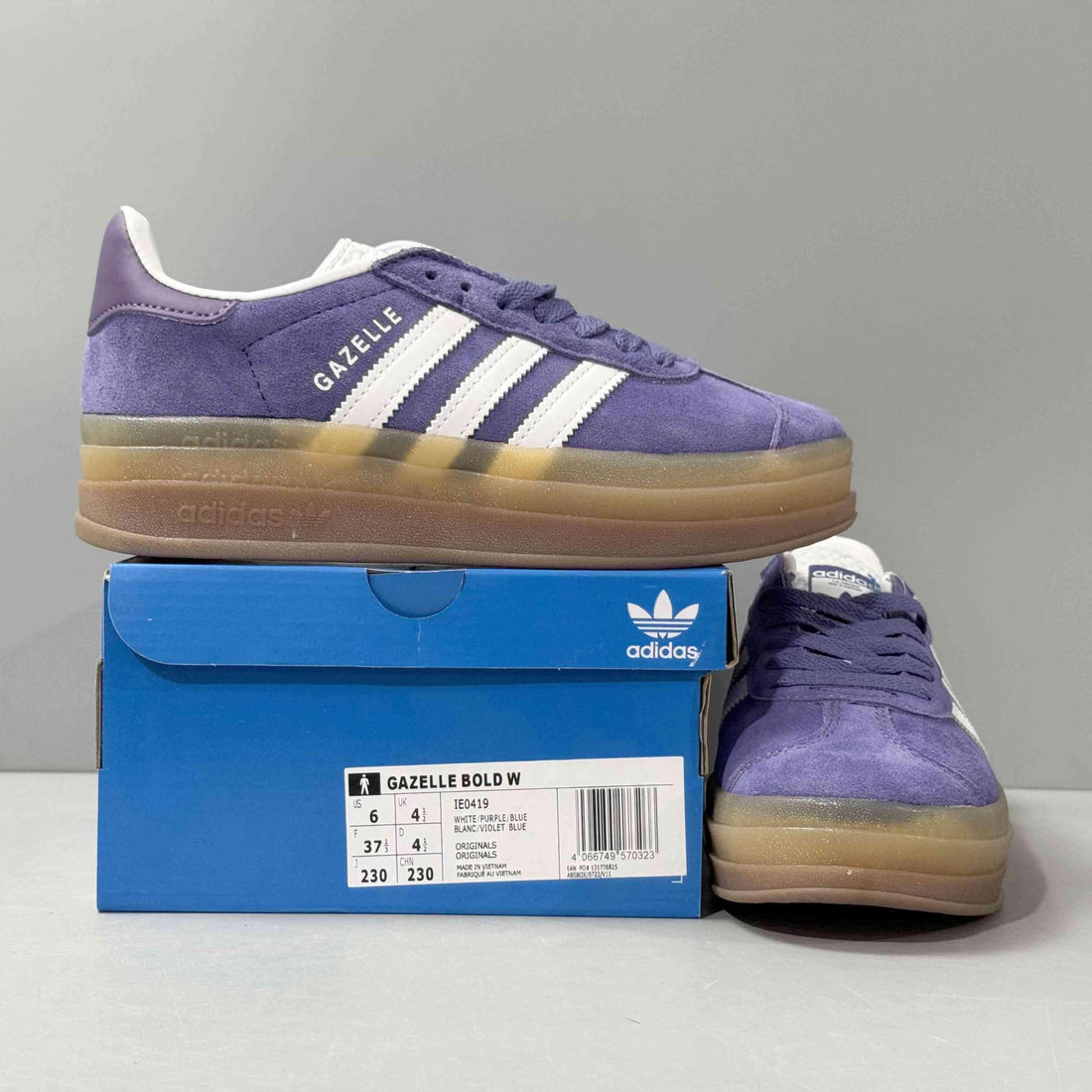 Adidas Originals Gazelle Bold 'Energy Ink Gum' - SleekGait