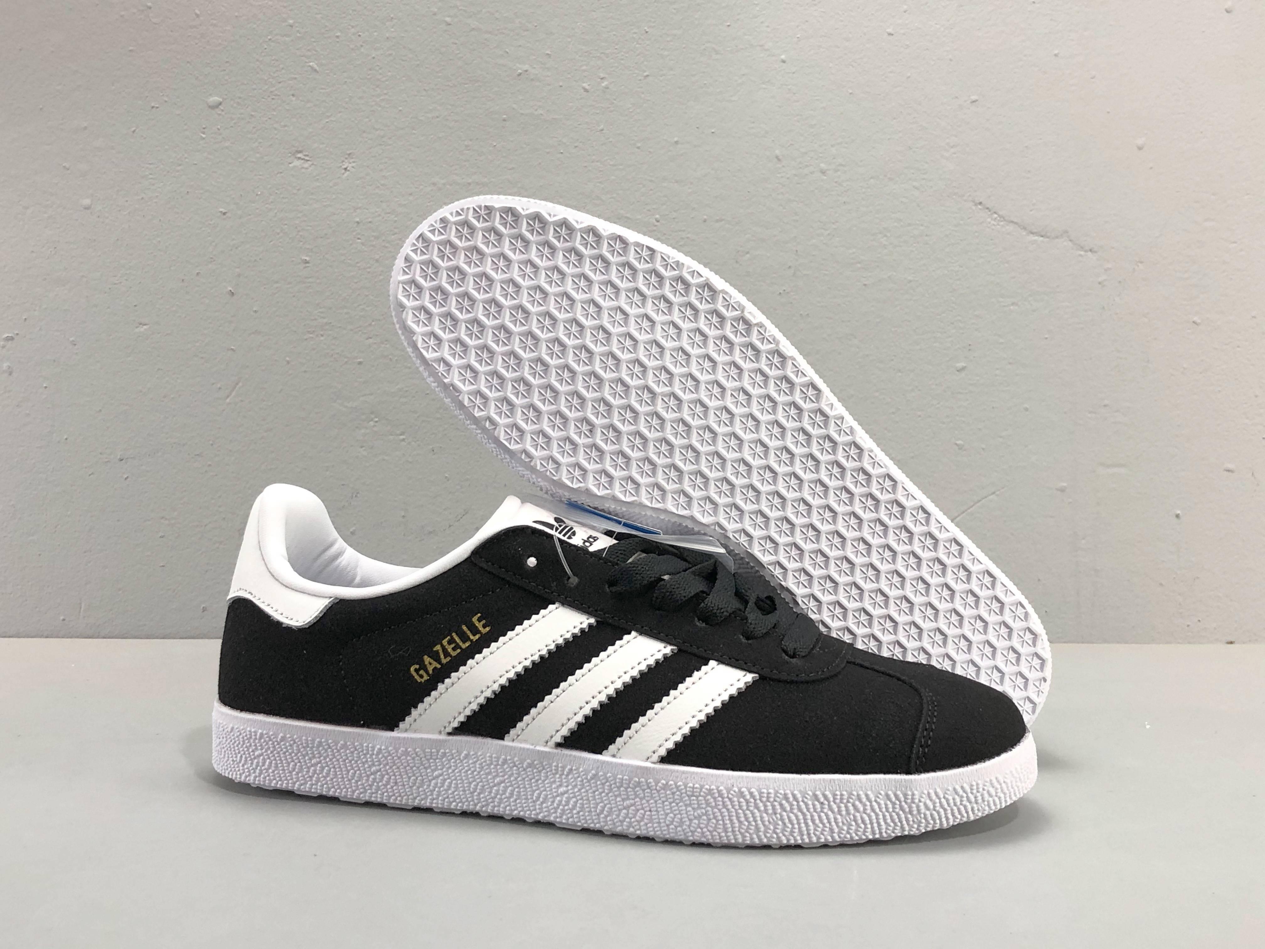 Adidas Originals Gazelle Indoor 'Core Black Cloud White Gold' - SleekGait
