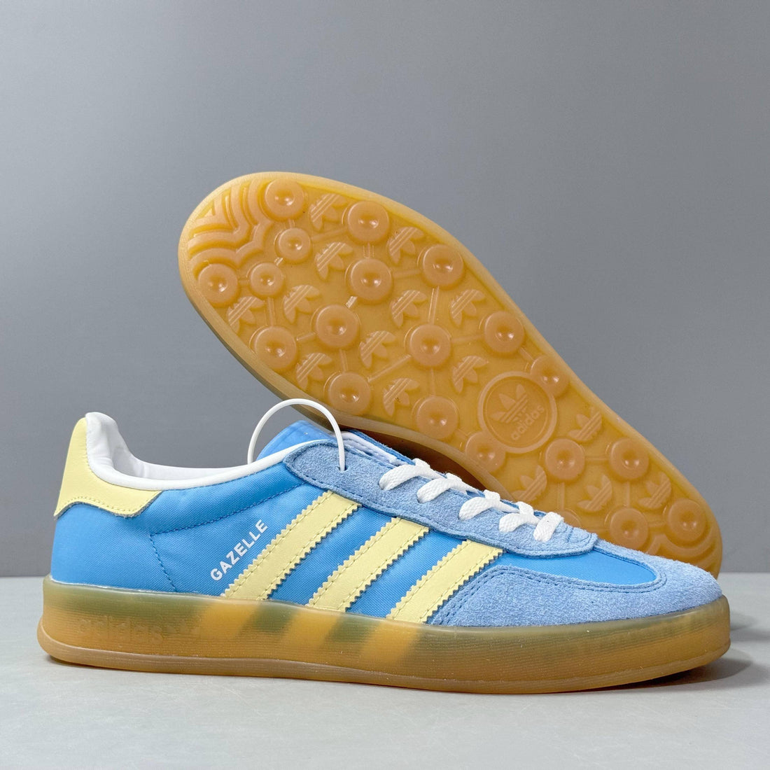 Adidas Originals Gazelle Indoor 'Blue Burst Yellow' - SleekGait